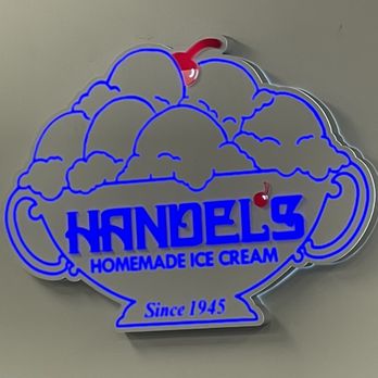 Handel's Homemade Ice Cream - neon sign - Ice Cream & Frozen Yogurt Near Me - Little Elm, Texas