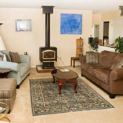The Rainbow Vista House - One of the several gathering spaces in the house.