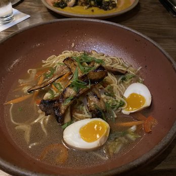 Chestnut - King trumpet ramen - New American Near Me - Asheville, North Carolina Chestnut - King trumpet ramen - New American Near Me - Asheville, North Carolina