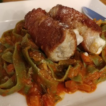 Monica's Trattoria - Braciolettini di Vitello - stuffed veal - Italian Near Me - Boston, Massachusetts