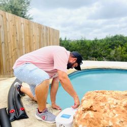 The Bearded Pool Guy - Getting this client set up with an autofill to keep the pool water level at optimal levels