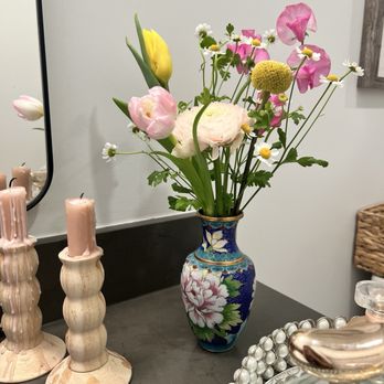 DecorAsian Eurasian Interiors - Cloisonné floral vase - Furniture Stores Near Me - Denver, Colorado DecorAsian Eurasian Interiors - Cloisonné floral vase - Furniture Stores Near Me - Denver, Colorado