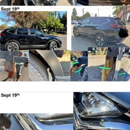Damage on 9/19 From My Car Being in Caliber Collisions Possession, & Damaged OEM Parts