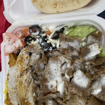 Sam's Gyros - Chicken/Lamp Gyro Platter - Middle Eastern Near Me - Louisville, Kentucky