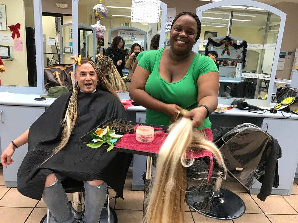 Customer And Our Future Hair Stylist Have Enjoyed This Moment Yelp