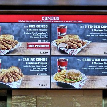 Raising Cane's Chicken Fingers - Fast Food Near Me - Vancouver, Washington