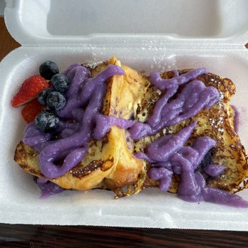 Joe's Grill Express - Ube French toast - American Near Me - Honolulu, Hawaii Joe's Grill Express - Ube French toast - American Near Me - Honolulu, Hawaii