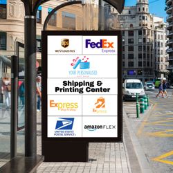 Express Ship N Shop - Shipping Amazon, Fedex Ground, Fedex Express, USPS, Gift shop, Printing