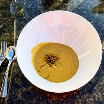 Elements - Potato, chickpea and coconut milk soup - New American Near Me - Paradise Valley, Arizona Elements - Potato, chickpea and coconut milk soup - New American Near Me - Paradise Valley, Arizona