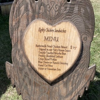 Eighty Chicken Sandwiches - Menu - Sandwiches Near Me - Kahuku, Hawaii Eighty Chicken Sandwiches - Menu - Sandwiches Near Me - Kahuku, Hawaii
