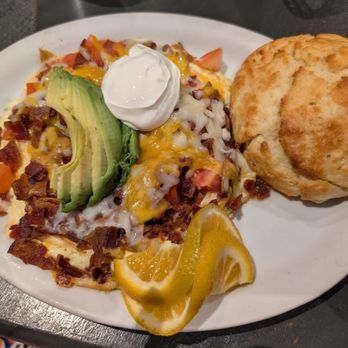 Country Gourmet - San Jose Omelette with biscuit side. - American Near Me - Sunnyvale, California Country Gourmet - San Jose Omelette with biscuit side. - American Near Me - Sunnyvale, California