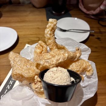 Trenasse - Pork rinds for apps instead of bread. - Wine Bars Near Me - New Orleans, Louisiana Trenasse - Pork rinds for apps instead of bread. - Wine Bars Near Me - New Orleans, Louisiana