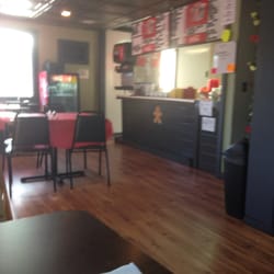 Burger Boy - Dining room and order area