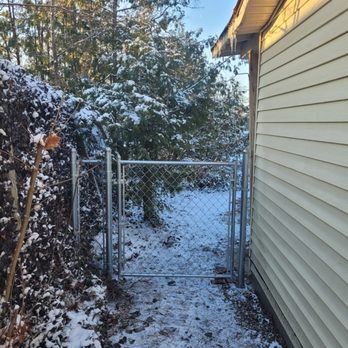 Affordable Fence TC - New gate back side of house - Fences & Gates Near Me - Traverse City, Michigan Affordable Fence TC - New gate back side of house - Fences & Gates Near Me - Traverse City, Michigan