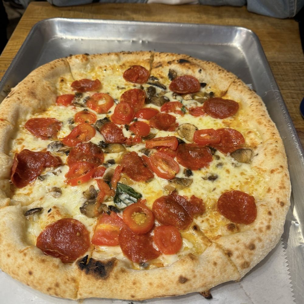 90 Second Pizza - Pizza Bianca (White) - Pizza Near Me - Washington, DC, District of Columbia 90 Second Pizza - Pizza Bianca (White) - Pizza Near Me - Washington, DC, District of Columbia