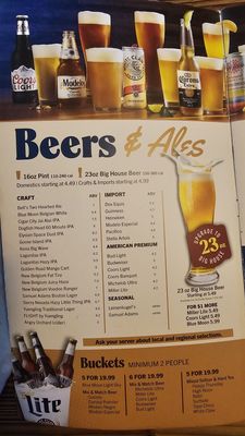 Menu photo 1 Miller's Ale House Bradenton, FL