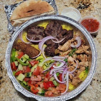 Jerusalem Cafe - Lunch special. Food was great. Huge portion. - Middle Eastern Near Me - Lombard, Illinois