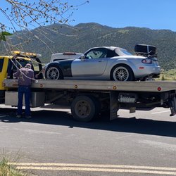 Layton's Towing - Our Miata all loaded up and ready for her ride to Colorado Springs!! Thank you, Billy, for taking taking great care of us!!!