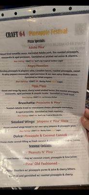 Menu photo 2 Craft 64 - Chandler Chandler, AZ