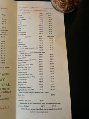Menu photo 5 Bruchettis Sandown, NH