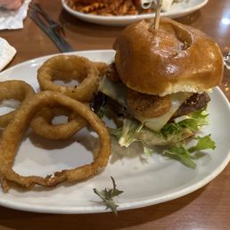 Bacon Jam Shrimp Burger