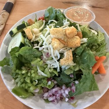 The Landing With Pizza 9 - Half Dinner Salad - Beer Bar Near Me - Albuquerque, New Mexico
