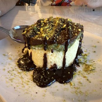 Flamez Fusion - Dubai chocolate cheesecake! - Mediterranean Near Me - Cedar Crest, New Mexico