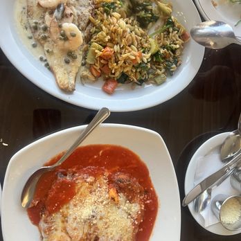 Il Chianti Italian - Eggplant Parmigiana di Melanzane Fish Of The Day - Italian Near Me - Las Vegas, Nevada