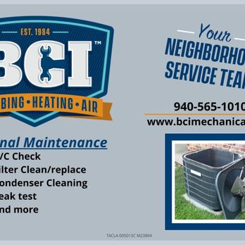 BCI - Plumbing Near Me - Denton, Texas BCI - Plumbing Near Me - Denton, Texas