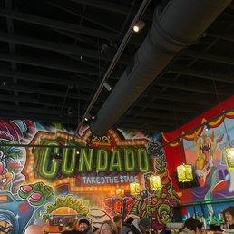 Bar Area - loved the color vibes