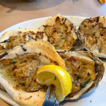 Big Fish Grill Rehoboth - Big Fish Baked Oysters - Seafood Near Me - Rehoboth Beach, Delaware