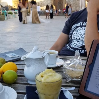 Liccamuciula - Across the square from the spot that everyone takes photos. It's fun to sit here, read and people watch.  IG: teaandcc - Shopping Near Me - Marzamemi, SR