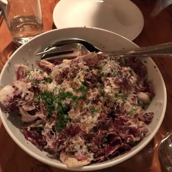 Mediterranean Exploration - Radicchio2: tasty, a bit bitter but very unique. Also a good portion to be shared between 2. - Mediterranean Near Me - Portland, Oregon