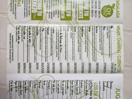Menu photo 3 El Huerto del Edén Cancún, ROO