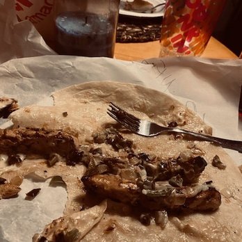 Randolph Cafe - Just uncut, long chicken strips from my wrap. - Italian Near Me - Randolph, Massachusetts