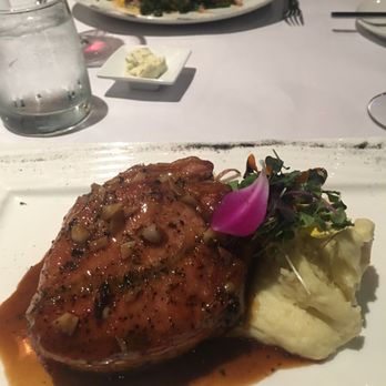Central Park Bistro - Pork chop - New American Near Me - San Mateo, California