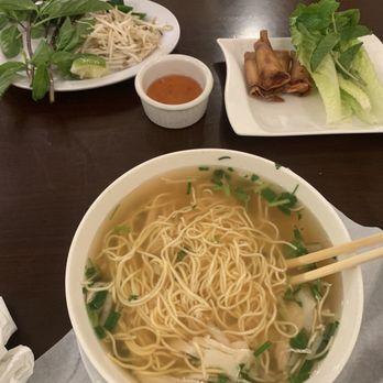 Pho Dreams - I got #49 w/chicken and fried shrimp rolls. - Vietnamese Near Me - El Segundo, California Pho Dreams - I got #49 w/chicken and fried shrimp rolls. - Vietnamese Near Me - El Segundo, California