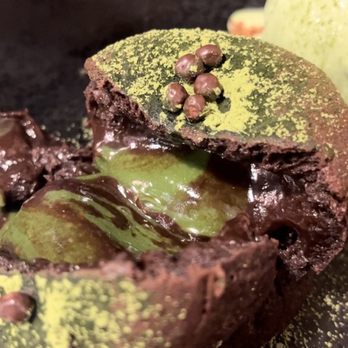 Spot Dessert Bar - Matcha Lava - Desserts Near Me - Flushing, New York Spot Dessert Bar - Matcha Lava - Desserts Near Me - Flushing, New York