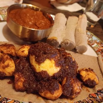 Addis Nola - Doro wat with chicken ($26) - Ethiopian Near Me - New Orleans, Louisiana Addis Nola - Doro wat with chicken ($26) - Ethiopian Near Me - New Orleans, Louisiana