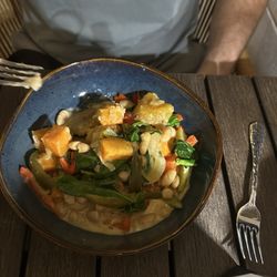 Lo’ Key Island Grille - Vegan plantain curry