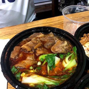 QQ Noodle - Spicy Braised Beef Noodle Soup - Chinese Near Me - Cupertino, California