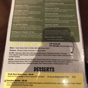 Hop'n Moose - Food menu - American Near Me - Rutland, Vermont