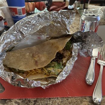 Tacotarian Blue Diamond - Giant taco shell is crispy and chewy. Delicious! - Mexican Near Me - Las Vegas, Nevada Tacotarian Blue Diamond - Giant taco shell is crispy and chewy. Delicious! - Mexican Near Me - Las Vegas, Nevada