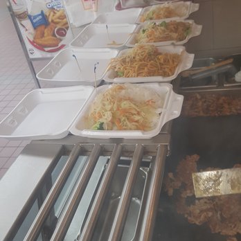 Sarku Japan - a line of food being prepared - Japanese Near Me - Columbus, Georgia