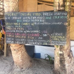 Happy Bar - Today's special menu