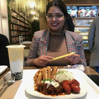 Ki Cafe - Brunch pork platter - Desserts Near Me - Burnaby, British Columbia Ki Cafe - Brunch pork platter - Desserts Near Me - Burnaby, British Columbia