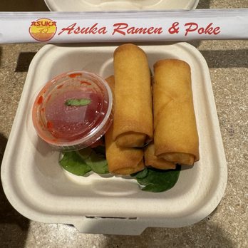 Asuka Ramen & Poke - Aurora - Veggie spring roll - Bubble Tea Near Me - Aurora, Colorado Asuka Ramen & Poke - Aurora - Veggie spring roll - Bubble Tea Near Me - Aurora, Colorado