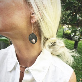 Alara Jewelry - Thia Jensen pearl earrings. - Jewelry Near Me - Bozeman, Montana Alara Jewelry - Thia Jensen pearl earrings. - Jewelry Near Me - Bozeman, Montana
