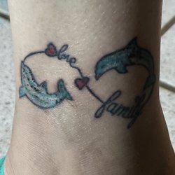 This is Chris work dolphin was missing shading and a fin