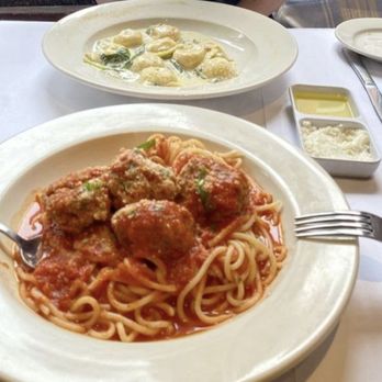 Casarecce - Spaghetti and meatballs & Lobster ravioli - Italian Near Me - Boston, Massachusetts Casarecce - Spaghetti and meatballs & Lobster ravioli - Italian Near Me - Boston, Massachusetts